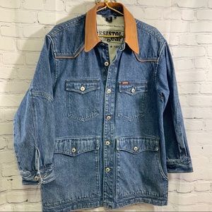 Resistol Rodeo Gear International Cowboy Denim Jacket XS